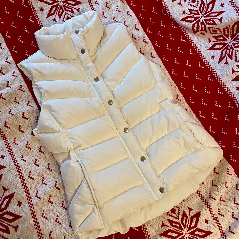 J CREW Down Vest